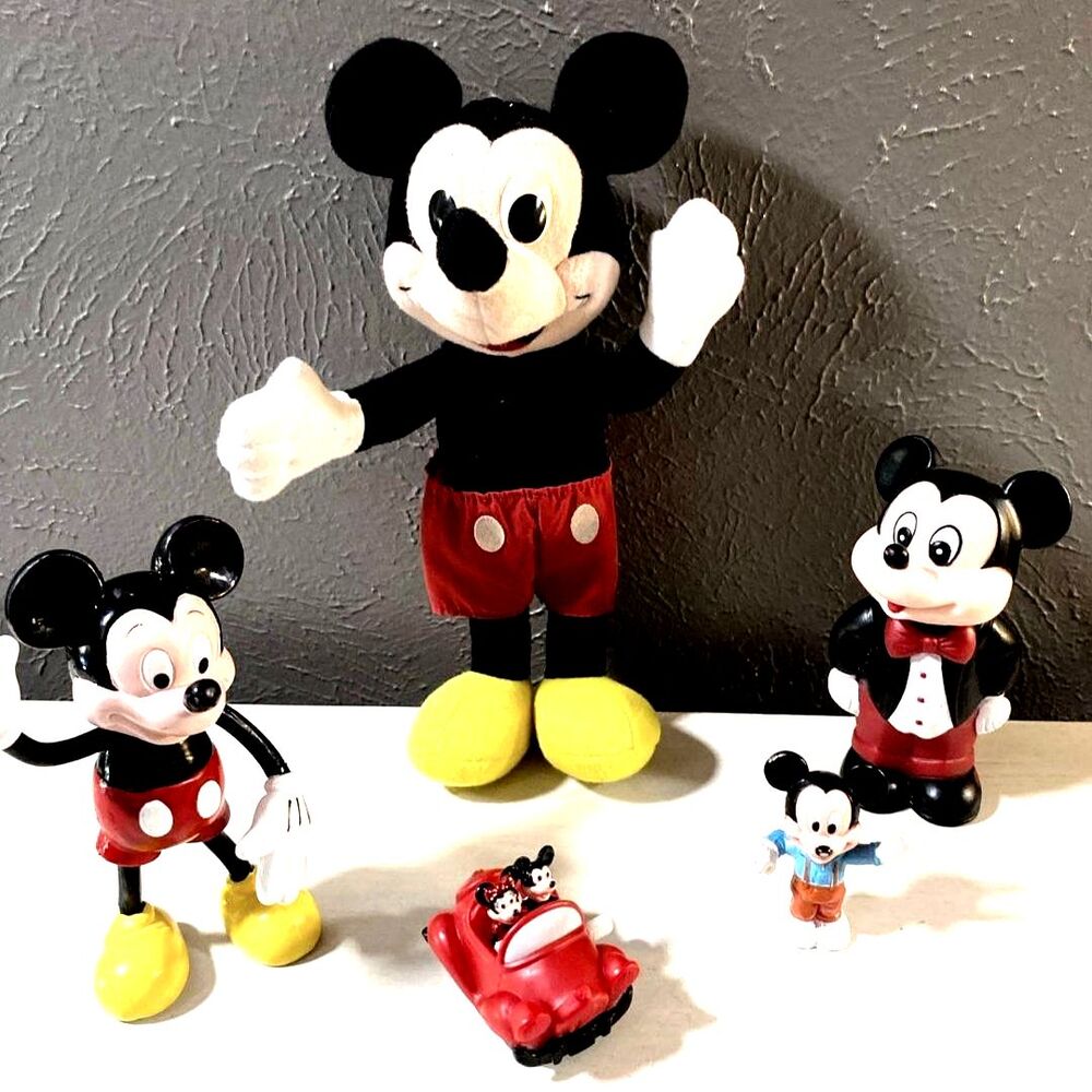 Vintage Mickey Mouse Collection - 5 TOTAL